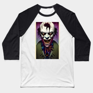 Frankenclown 10 - Funny Like a Hole in Ya Head Baseball T-Shirt